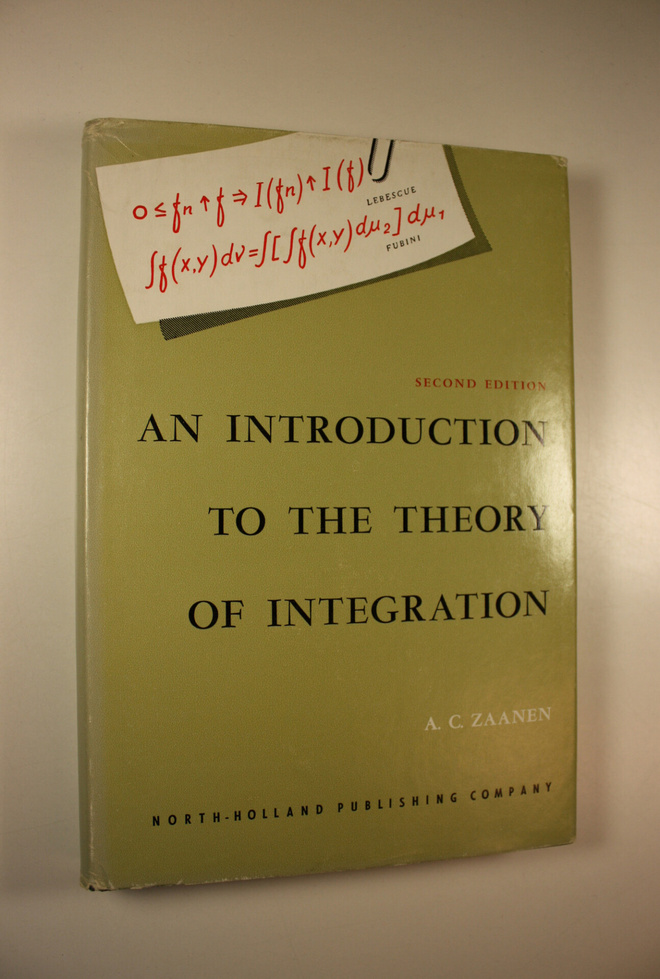 A. C. Zaanen : An introduction to the theory of integration