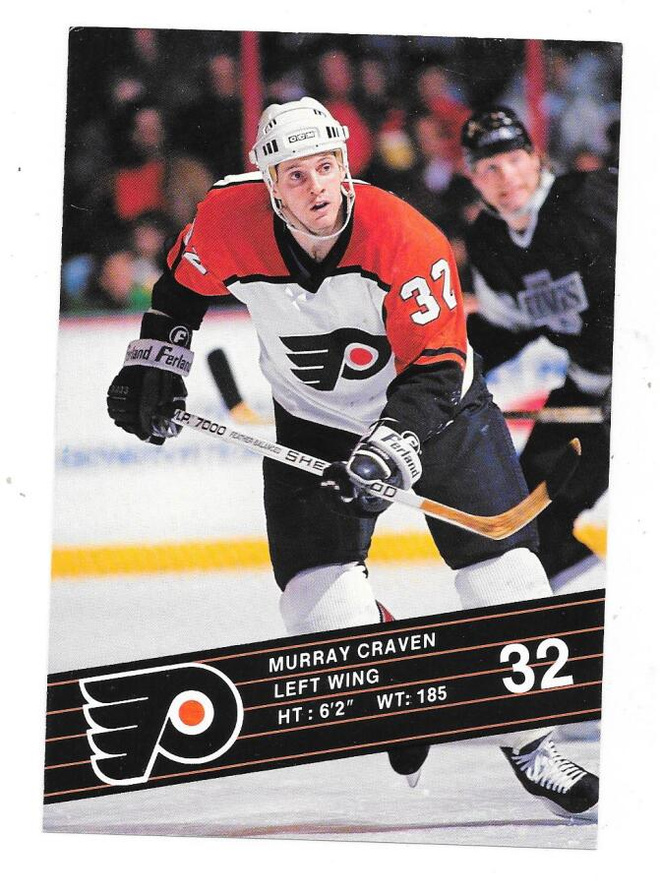 1990-91 Philadelphia Flyers TeamIssued #32 Murray Craven