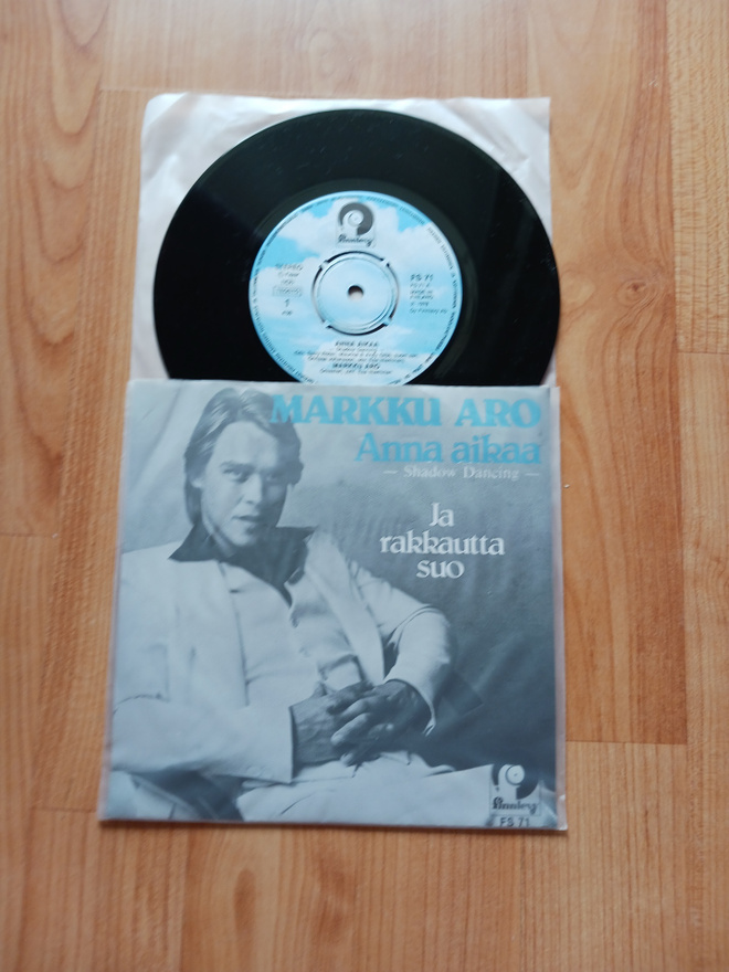 Markku Aro – Anna Aikaa 7" ps orig 1978 Funk/Soul Disco uusi