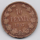 1897 10 penniä - pikkukuva 1