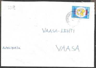 Postilähetys - SALT 1972 (LAPE 703) Forsby 3.2.1973