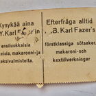 Suklaakortti tms Fazer Lintu Satakieli 3D Moniosainen 1920-l - pikkukuva 2