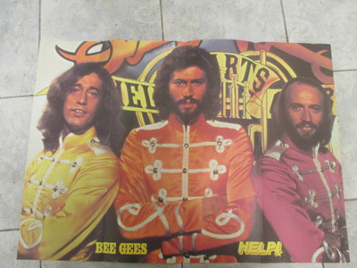 BEE GEES - vanha HELP juliste !