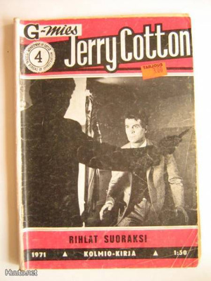 G-mies Jerry Cotton n:o 4 1971 - Rihlat suoraksi