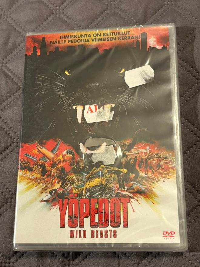 Yöpedot - Wild Beasts (1984) DVD *UUSI*
