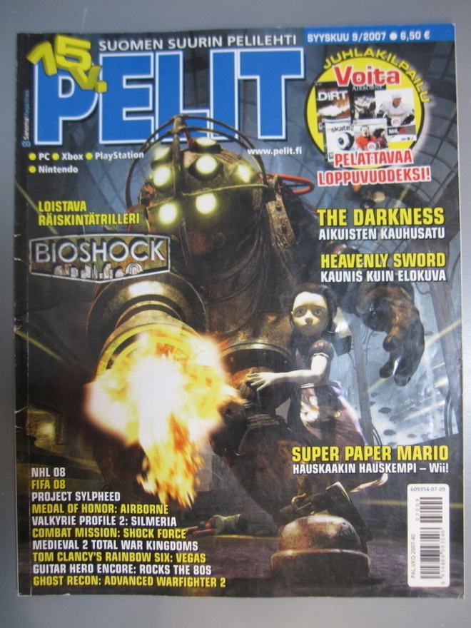 Pelit nro 9/2007 (sis. Futismanageripelit kautta aikain)