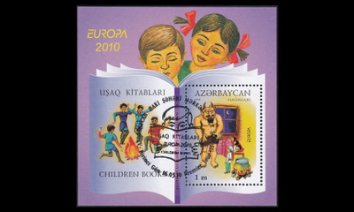 Azerbaidžan 793BL89 o Europa lastenkirjat 2010