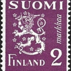 1932 M-30 L 2 mk violetti ** Lape 179 LP Lm1 LEVYVIRHE KT 69 - pikkukuva 2