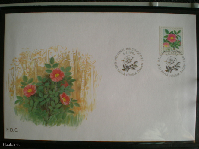 FDC Karjalan ruusu 1. luokka 5.5.1994 - LaPe 1245
