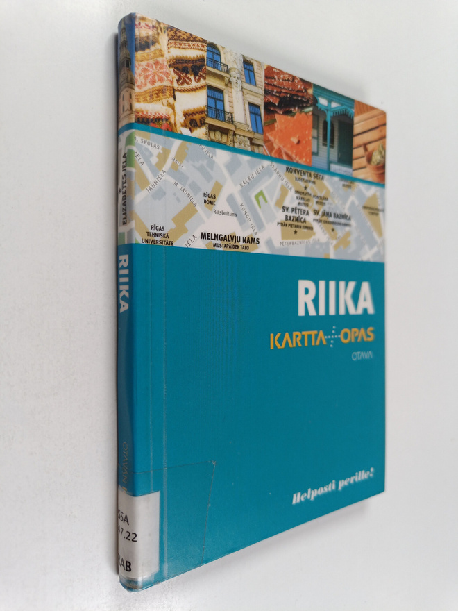 Assia Rabinowitz : Riika : kartta + opas