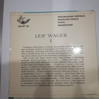 LEIF WAGER Leif Wager 1 EP BLU-EP 122 vuodelta 1959 RARE - pikkukuva 2