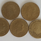 6 kpl Italia 200 liiraa, 3 x 1978 - 2 x 1979 & 1981, 4 kuvaa - pikkukuva 2