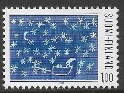 Joulu 1983 1,00mk (LAPE 933) **