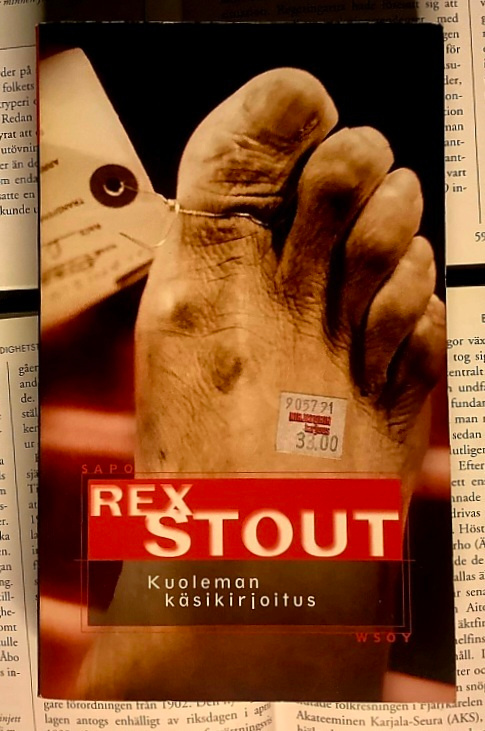 Rex Stout - Kuoleman käsikirjoitus (pokkari)