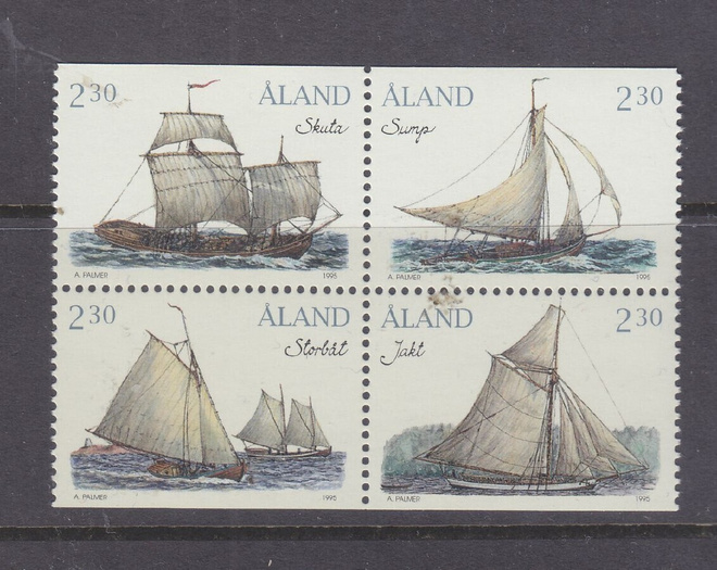 Åland 1995 96-99 postituoreena.