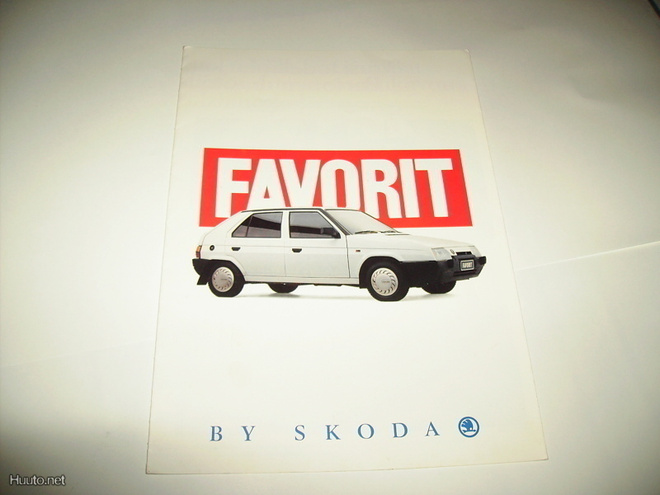 Myyntiesite - Skoda Favorit - 1988