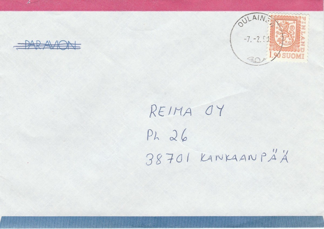 Postileima, OULAINEN
