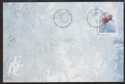 FDC 2011 Omakuvamerkki ruusunmarjat