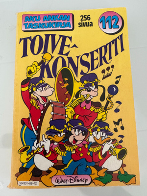 Aku Ankan taskukirja nro 112 : Toivekonsertti