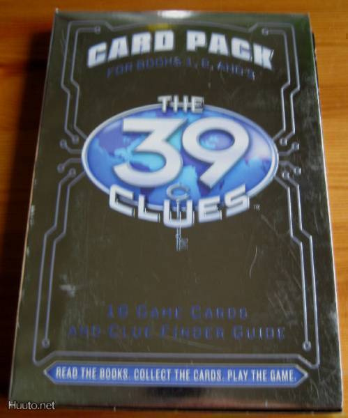 CARD PACK for The 39 CLUES books 1, 2 &3   (Avaamaton)