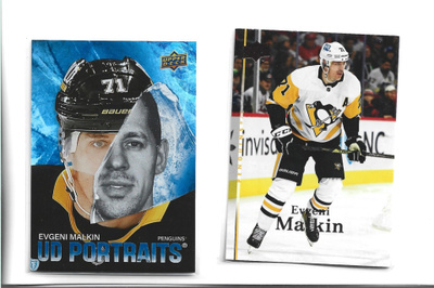 2 X EVGENI MALKIN - PENGUINS - erkkareita