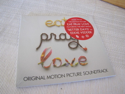 Eat pray love soundtrack cd USA 2010 muoveissa eddie vedder