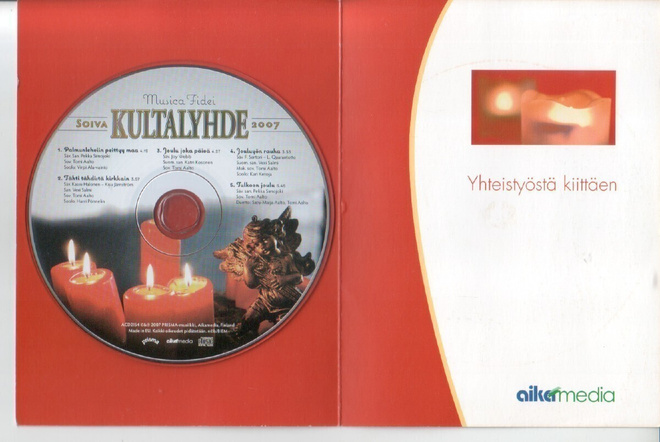 cd, Musica Fidei - Soiva kultalyhde 2007 [hengelliset laulut