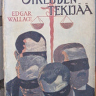 Edgar Wallace: Neljä oikeudentekijää, Karisto 1924. 143 s. - pikkukuva 1