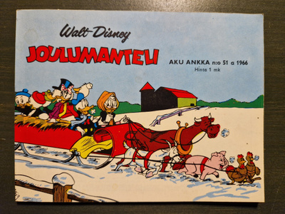 Walt Disney JOULUMANTELI 51 a 1966. Huippu