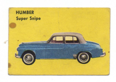 Purkkakuva Chymos AUTO-KIPPARI n:o 48 HUMBER Super Snipe