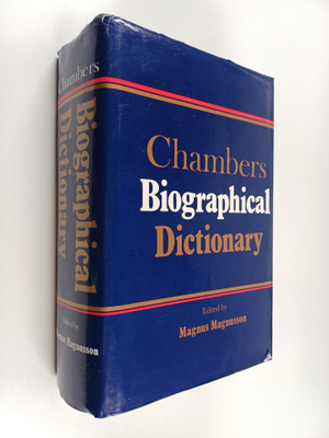 Magnus (ed.) Magnusson : Chambers Biographical Dictionary