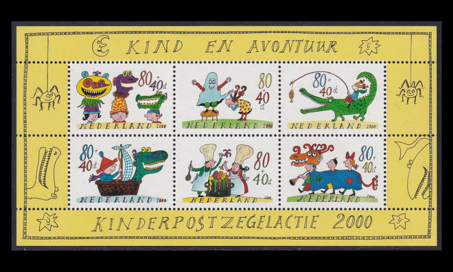 Alankomaat 1826BL67 ** Voor het Kind lapset ja seikkailu (20