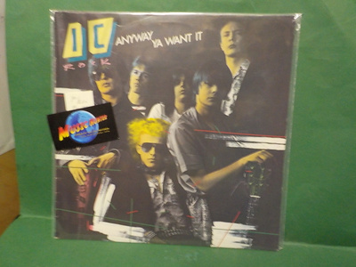 IC ROCK - ANYWAY YA WANT IT M-/EX+ SUOMI 1982 LP