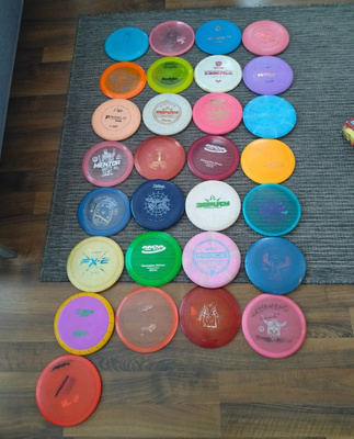 Frisbeegolf kiekkoja 37kpl