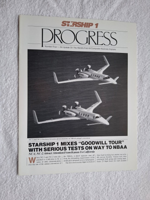 STARSHIP 1 PROGRESS 4