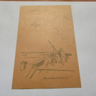 Rauhanenkeleitä kp - 1940 ruskea painokartonki ! - pikkukuva 1