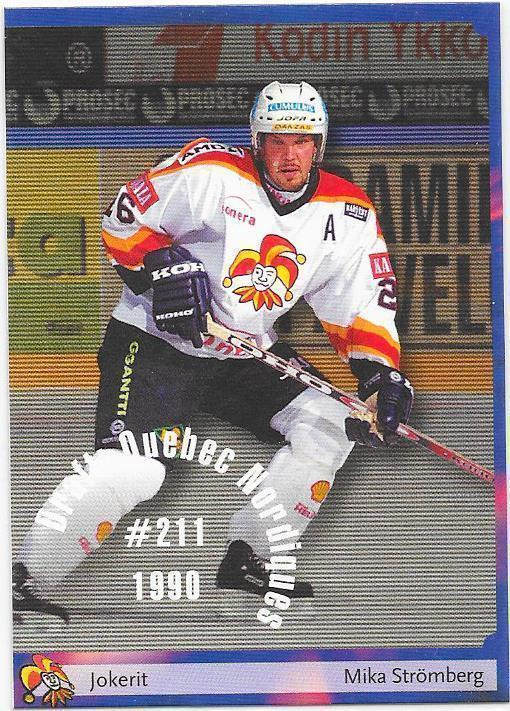 2002-03 CardSet #273 Mika Strömberg Jokerit
