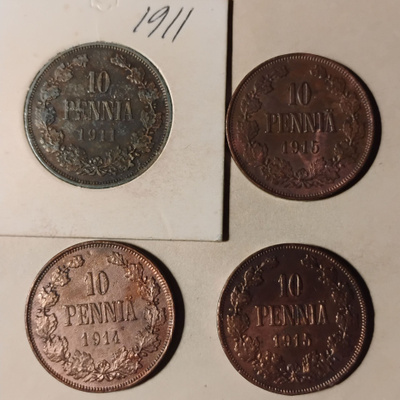 10 penni Suomi