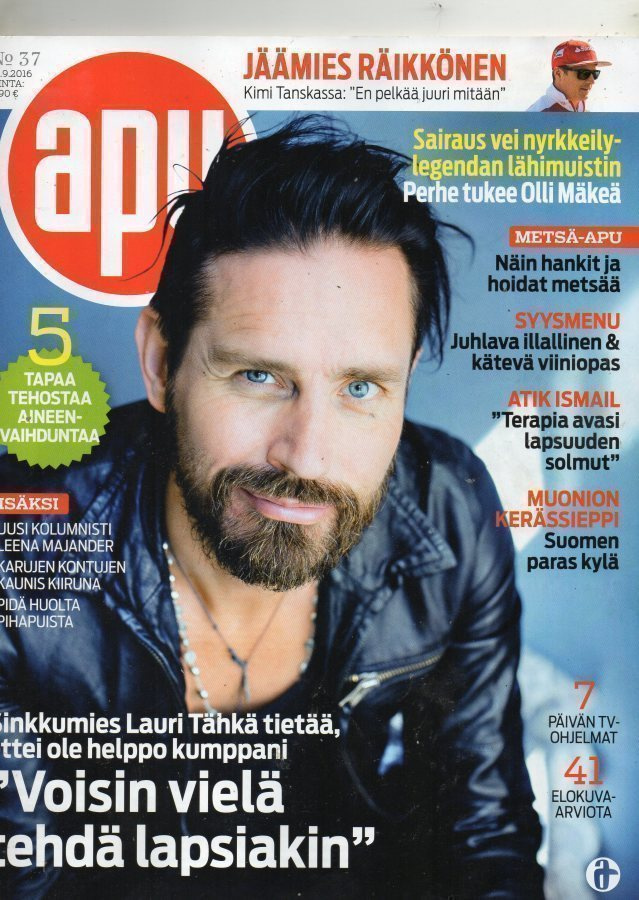 Apu n:o 37 2016 Lauri Tähkä. Olli Mäki. Paula Vesala. Kesäse