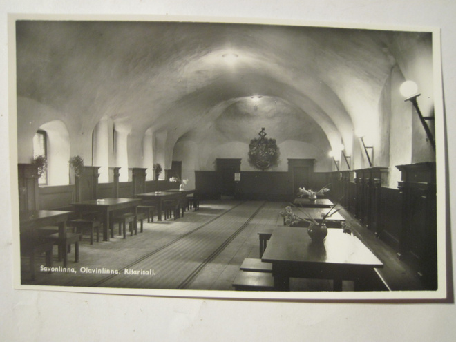 VANHA Postikortti Savonlinna 1930-l Alkup. Mallikappale