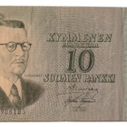 10 Markkaa 1963 ilman Litt B0986183 - pikkukuva 1