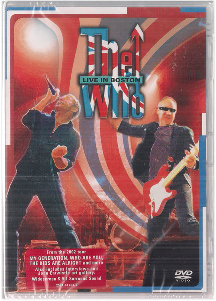The Who - Live in Boston - DVD UUSI