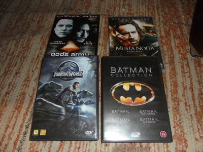 DVD elokuvia, aikuisen makuun