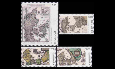 Tanska 1534-7 ** Vanhoja karttoja (2009)