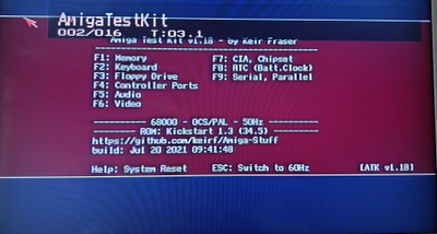 Amiga Gotek FlashFloppy OSD RGB  A500 A600 A1200 A2000