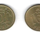 4 KPL 10 PENNIN KOLIKOITA 1969, 1974 JA 2 KPL 1977 KÄYTETTYJ - pikkukuva 1