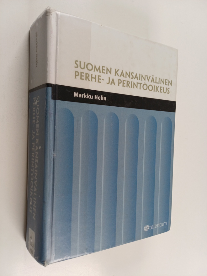 Markku Helin : Suomen kansainvalinen perhe- ja perintooikeus