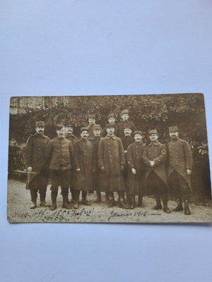 Vanha valokuva-postikortti v.1915