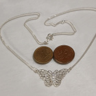 Upea Design Hopea perhaps riipus kaulakoru Butterfly - pikkukuva 4
