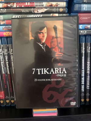 7 tikaria Omen 3 (1981) suomijulkaisu